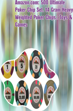 Casino poker chips set