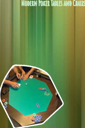 Fancy poker table