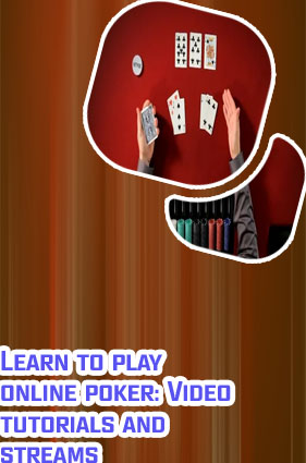 Learn to play poker online
