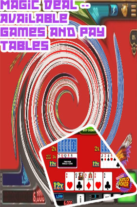 Magic deal video poker