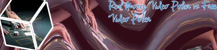 Video poker betting strategy